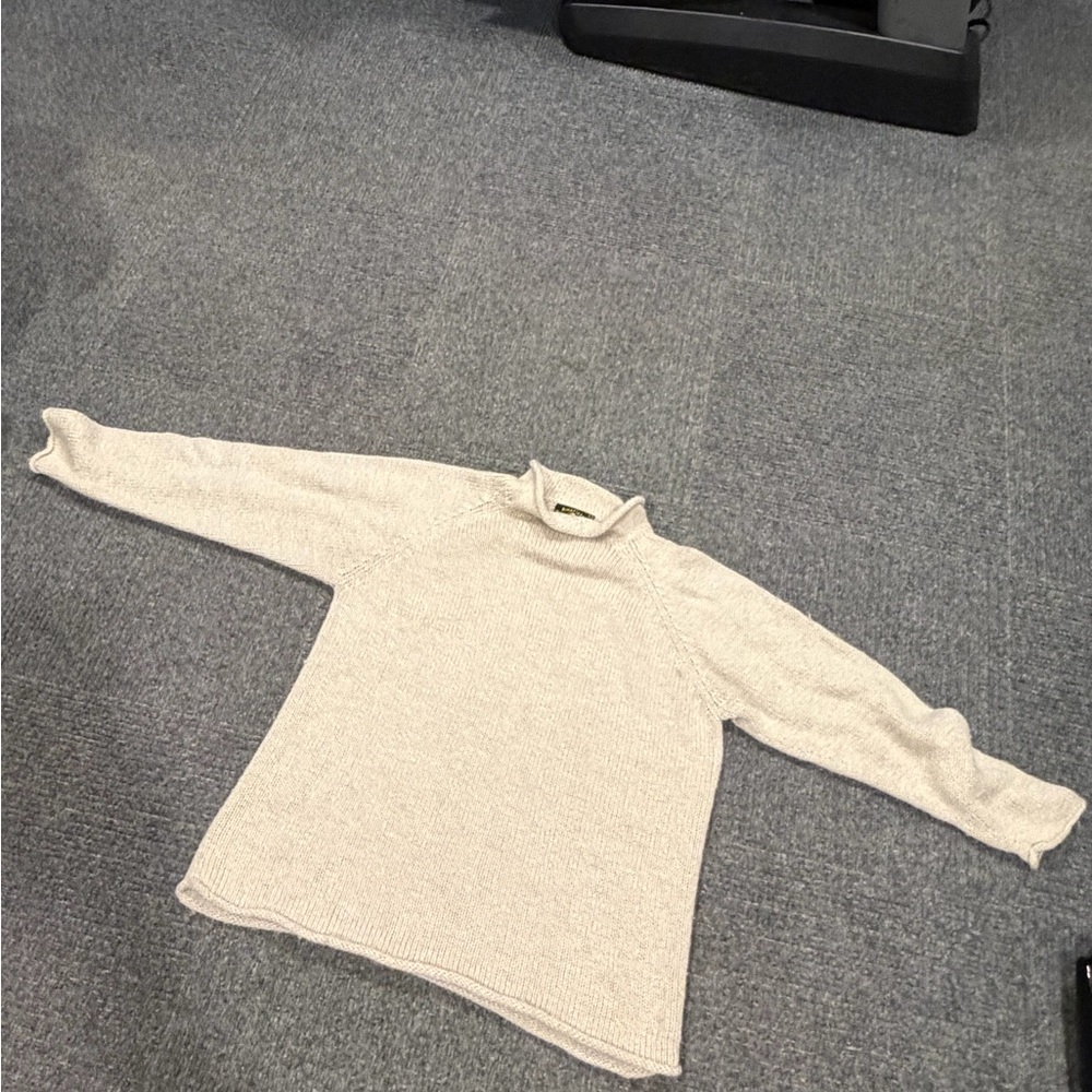 American South Side Cream Women's Sweater